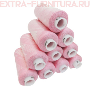 Нитки IDEAL бытовые 40/2 366м, цв.112 св.розовый (уп.10шт)