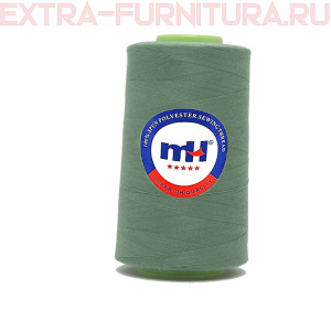 Нитки МН 40/2 п/э  5000 ярдов №594 серо-зеленый