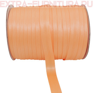 Косая бейка 16мм 132м цв.026 персик ЕВРО
