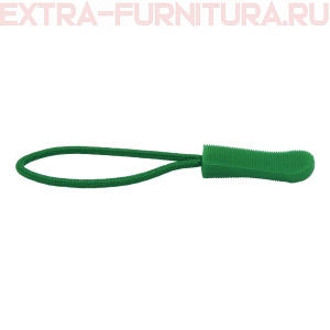Пуллер со шнуром, цв.243 зеленый, уп.1000шт.