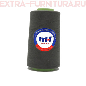 Нитки МН 40/2 п/э  5000 ярдов №374 т. серый