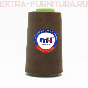 Нитки МН 40/2 п/э  5000 ярдов №491 коричневый