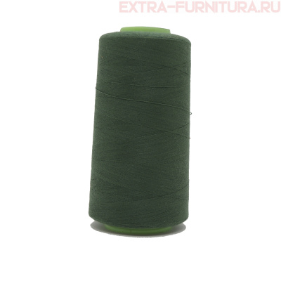 Нитки 40s/2, 3300 ярдов, № 410 темн.зеленый