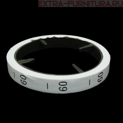 Размерник р-р 60, цв. белый, рул. 300 шт.