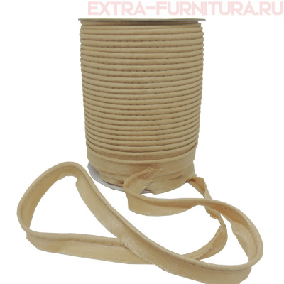 Кант атласный 12 мм, 72 ярда, цв. 277 бежевый А